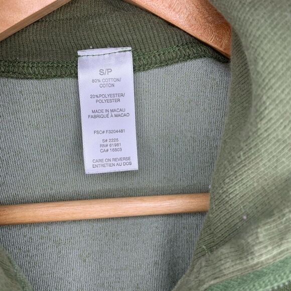 Velour Zip up Sweater - Picture 8 of 10